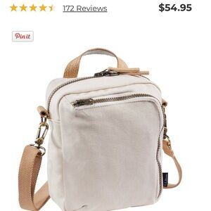 NWT LLBean Essential Crossbody Bag- Shore